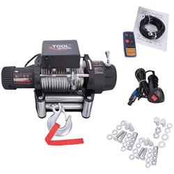Tool Offroad Wireless Switch Classic 24V Steel Electric Winch 15000lb Load Capacity