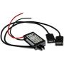 E-outstanding 1PC DC Converter Module 12V to 5V 3A 15W Regulator Step Down Car Power Converter with Double USB Cable DC to DC Buck Converter