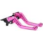 Motor-mh Adjustable CNC Short Brake Clutch Levers for Honda CBR300R/CB300F/FA 2014-2019,CBR500R/CB500F/X 2013-2019,CBR250R ABS 2011-2013,CBR400R All Year, MSX 125 Grom 2014-2020,Monkey/Z125 2019