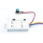 KNACRO DC 9-60V PWM Motor Controller 10A 600W 12V / 24V / 36V / 48V / 60V DC Motor Controller Maximum Power 600W