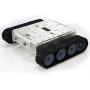 SZDoit Professional TP200 Metal Track Crawler Robot Chassis, Robot Tank Car Chassis Kit with DC High Torque Motor with Encoder, Remote Control Robotic Platform, DIY RC Toy for Arduino Project Kit
