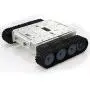 SZDoit Professional TP200 Metal Track Crawler Robot Chassis, Robot Tank Car Chassis Kit with DC High Torque Motor with Encoder, Remote Control Robotic Platform, DIY RC Toy for Arduino Project Kit