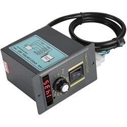 Motor Speed Controller, AC 220V Digital Adjustable Stepless Motor Speed Regulator Switch Board 50Hz 0-1450rpm(400W)