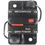 WOHHOM 60 Amp Circuit Breaker with Manual Reset 12V-36V DC Waterproof Surface Mount for Car Audio Rv Marine Boat Truck Trolling Motors, 30-300A Car Speaker Resettable Fuse