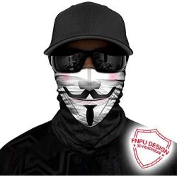 Seamless Neck Gaiter Shield Scarf Bandana Face Mask Seamless UV Protection for Motorcycle Cycling Riding Running Headbands