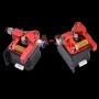 GBA-SZC Dual Gear Extruder,CR10S PRO Dual Pneumatic Joint Dual Driver Metal Extruder for Ender 3/V2/Pro/Ender 5/CR-10/CR-10S.(Dual Pneumatic)