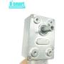 Bringsmart 12V 3rpm DC Worm Gear Motor 25kg.cm High Torque Mini Turbine Worm Reducer Motor Self-locking Micro Gear Motor Reversible (JGY-370 12V 3rpm)