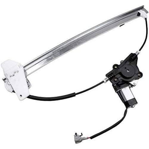 LUJUNTEC 748-980 Rear Left Drivers Side Replacement Power Window Regulator with Motor fit for 2004-2013 Infiniti QX56 2004 for Nissan Pathfinder Armacda 2004-2015 for Nissan Titan 827217S000