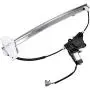 LUJUNTEC 748-980 Rear Left Drivers Side Replacement Power Window Regulator with Motor fit for 2004-2013 Infiniti QX56 2004 for Nissan Pathfinder Armacda 2004-2015 for Nissan Titan 827217S000