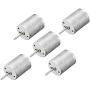 uxcell High Speed Motor DC 8V 7800-7900RPM for DIY RC Cars Remote Control 5 Pcs
