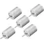 uxcell High Speed Motor DC 8V 7800-7900RPM for DIY RC Cars Remote Control 5 Pcs