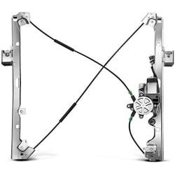 A-Premium Front Passenger Power Window Regulator W/Motor Replacement for Chevrolet Silverado Tahoe GMC Yukon XL Sierra Escalade Pickup Truck SUV 2000-2006