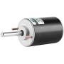 12V/24V 30W CW/CCW Permanent Magnet DC Motor Reversible Electric Gear Motor High Speed Low Noise for DIY Generator XD-3420 (12V 3000RPM)