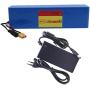 Jieoto 48V Ebike Battery 13S3P 10000Mah Battery Pack, 200~500W High Power Battery for E-Bike Electric Bicycle Include Charger, for Motor Electric Bicycle Scooter