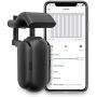 SwitchBot Curtain Smart Electric Motor - Wireless App or Automate Timer Control, Add SwitchBot Hub Mini to Make it Compatible with Alexa, Google Home, HomePod, IFTTT (Rod, Black)