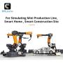 wlkata Mirobot 6DoF Mini Industrial Robotic Arm Educational Kit Programmable Robotic Arm Lightweight Professional Desktop Robotic Arm for K12 or 3D Printer
