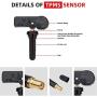 56029398AB 433MHz Tire Pressure Monitoring System(TPMS) Sensor Compatible with Jeep Grand Cherokee Wrangler Dodge Charger Challenger Journey Chrysler Town Country FIAT 500 Ram 1500 2500 3500 4500 5500