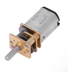 Wal front DC 6V 100 RPM Speed Reduction Gear Motor Metal Gearbox N20 3 MM Shaft Diameter × 10 MM Shaft Length DIY Electric Toys Robots