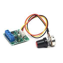 2PCS DC 1.8-15V 2A Mini PWM Motor Speed Controller 1.8V 3V 5V 6V 7.2V 12V 30W Low Voltage Motor Adjustable Actuator Switch with Speed Control