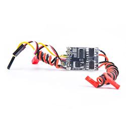FPVKing Dual Way Bidirectional Brushed ESC 2S-3S Lipo 5A ESC Speed Control for RC Model Boat Tank 130 180 Brushed Motor Spare Parts