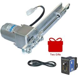 BEMONOC 110V Reciprocating Gear Motor, DIY Design AC Linear Actuator Stroke 50mm 2inch 108RPM & 15W AC Speed Controller Kits Professional Learning Operations