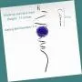 UOUDIO Gazing Ball Spiral Tail Wind Spinner Stabilizer，Indoor Outdoor Decoration Stainless Steel Glass Ball with Hanging Swivel Hook 11