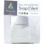 STV-90 Dryer Duct Connector - DIY Easy Dryer Vent Hookup Kit - by Ziggurat Products