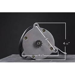 Alfa Wheels Electric Scooter Motor Currie Technologies 24 Volt 500 Watt DC for 500 Series Schwinn & IZIP Reversible with 11 Tooth Sprocket #25 Chain Model Numbers XYD-6B SD-156 XYDJ130601664