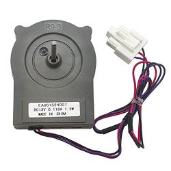 Upgraded EAU61524007 Refrigerator Evaporator Fan Motor(OEM), Fit for LG, Kenmore, Replace EAU60694510, EAP10058947, PD00006349, AP5950081, Fix Error Code ER, FF, 15 Years Warranty