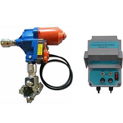 PreAsion Film Greenhouse Roll Up Motors 110V Greenhouse Film Winder for with Limit Switch/Creeper +Transformer Controller Controller Kits Greenhouse Motors Film Roll up Motor