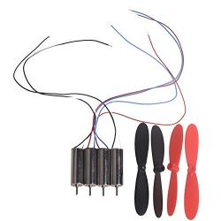 4pcs DC 3.7V 720 720 mm Helicopter Coreless DC Motor Mini Great Torque 45000 RPM with Propeller