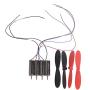 4pcs DC 3.7V 720 720 mm Helicopter Coreless DC Motor Mini Great Torque 45000 RPM with Propeller