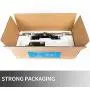 Winibo ZA0350V2 Boat Hydraulic Outboard Steering Kit with Helm Pump, Compact Cylinder, Tubing for Engines up to 350HP