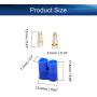 Heyiarbeit 4 Sets EC3 Connector 3.5mm Gold Bullet Banana Plug Male for RC ESC Lipo Battery Electric Motor DIY