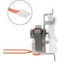 QuliMetal Grill Auger Motor, Grill Induction Fan Kit, Grill Hot Rod and 304 Stainless Steel Fire Burn Pot for for Traeger Pellet Grills