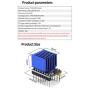 Teyleten Robot TMC2209 V2.0 Stepper Motor Driver StepStick 2.5A UART Ultra Silent for Nano SKR V1.3/1.4 Ender 3 Control Board 3D Printer Parts Replace A4988 5pcs