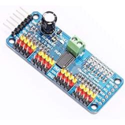 DEVMO PCA9685 16 Channel 12-bit PWM Servo Motor Driver I2C IIC Interface Shield Module Compatible with Servo Ar-duino Raspberry Pi