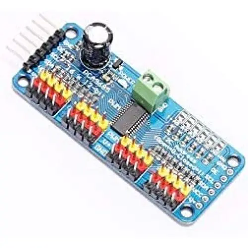 DEVMO PCA9685 16 Channel 12-bit PWM Servo Motor Driver I2C IIC Interface Shield Module Compatible with Servo Ar-duino Raspberry Pi