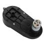 Electric Children Car Motor Gear Box, 16000 RPM Gearbox with 6V/ 12V Motor Universal RS 390 Motorcycle Auto Drive Engine Variable Speed Stroller Accessories for Kids Carriage
