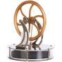 Sunnytech Low Temperature Stirling Engine Motor Steam Heat Education Model Toy Kit (LT001)