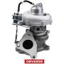 A-Premium Complete Turbo Turbocharger with Gasket and Wastegate Actuator Compatible with Subaru Outback Legacy 2005-2006 H4 2.5L