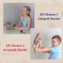 Butterfly Edufields Electric Motor kit and DIY Wooden Catapult kit