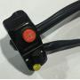 LED Light Motorcycle Handlebar Horn Turn Signal Light Controller Switch 3 Function Mount