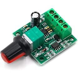 DC 1.8V 3V 5V 6V 12V 2A PWM Motor Speed Controller Low Voltage Motor Speed Controller PWM 0~100% Adjustable Drive Module