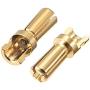uxcell 3.5mm Bullets Connector Gold Plated Banana Plugs Male for RC Battery ESC Motor 10pcs
