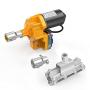 [Upgraded] DC 24v 100W Greenhouse Film Roll Up Motor + AC 110V to DC 24v Dedicated Voltage Converter