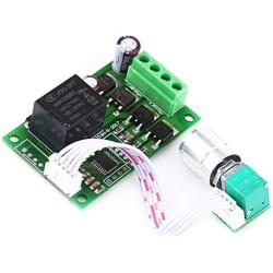 Stayhome 1pcs 12V 24V 3A PWM DC Motor Controller Automatic Forward and Reverse Motor Speed Adjustable Electric Regulator Electronic Governor
