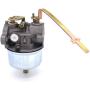 NIMTEK 631918 Carburetor With Spark Plug Fuel Hose Shut Off Valve for Tecumseh HS40 4HP HS50 5HP Engine Carb