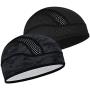 Skull Cap Helmet Liner Beanie, Cooling Mesh Cycling Running Hat for Men Women, Fits Under Helmets