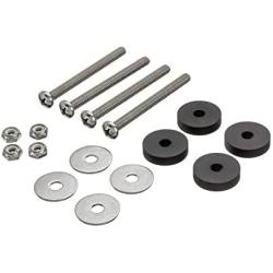 MotorGuide 8M4000873 Trolling Motor Mounting Kit — for Bow-Mount Brackets — Set of 4 Screws, Washers, Rubber Washers & Nuts